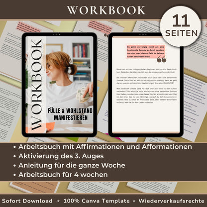 Workbook Geld ins Leben ziehen PLR