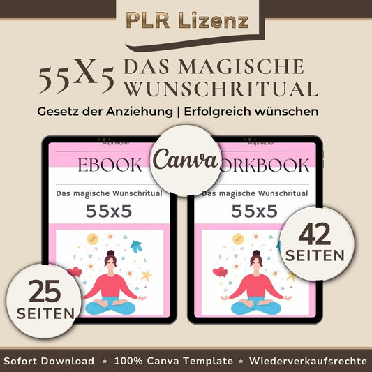 55x5 das magische Wunschritual PLR