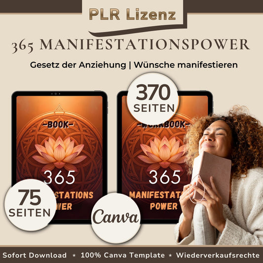 365 Manifestationspower mit PLR Lizenz
