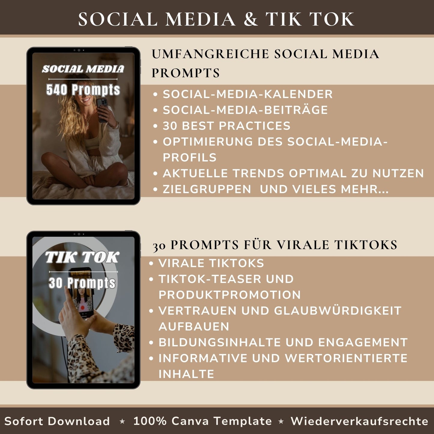 1370 chat GPT Prompts Social Media und Tik Tok