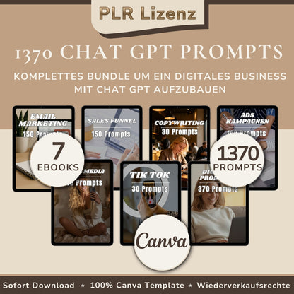 1370 Chat GPT Prompts PLR