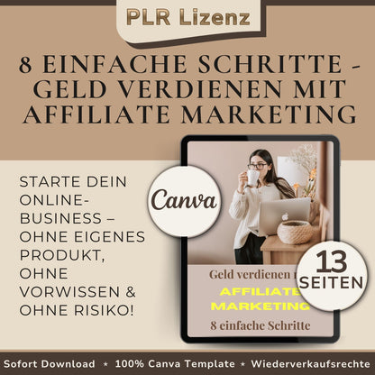 Geld verdienen mit Affiliate Marketing – 8 einfache Schritte