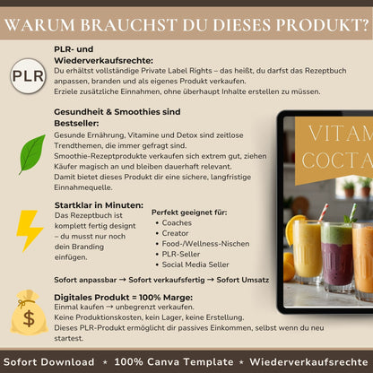 Virale Designs Shop, Canva Templates und Vorlagen mit PLR