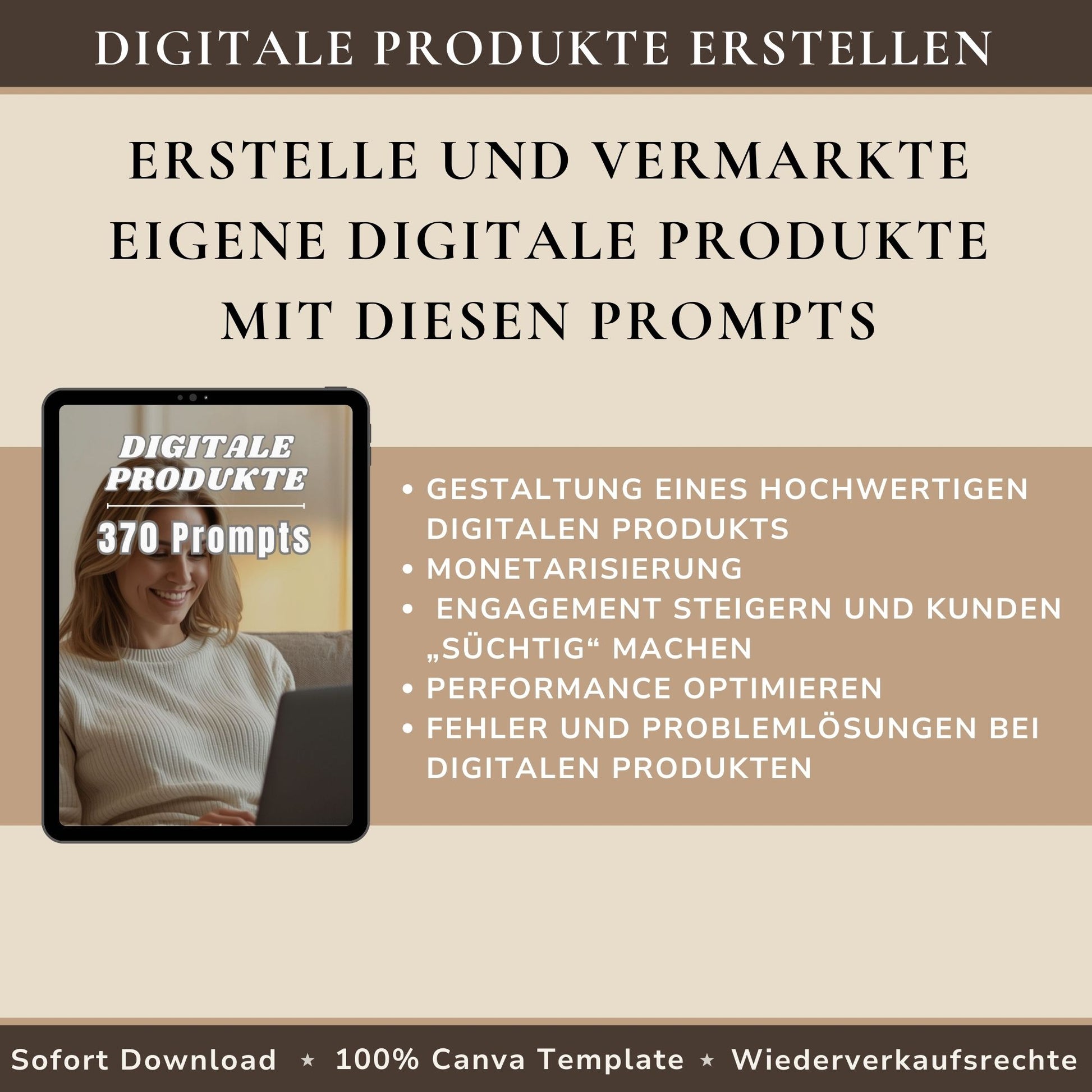 1370 Chat GPT Prompts für digitale Produkte