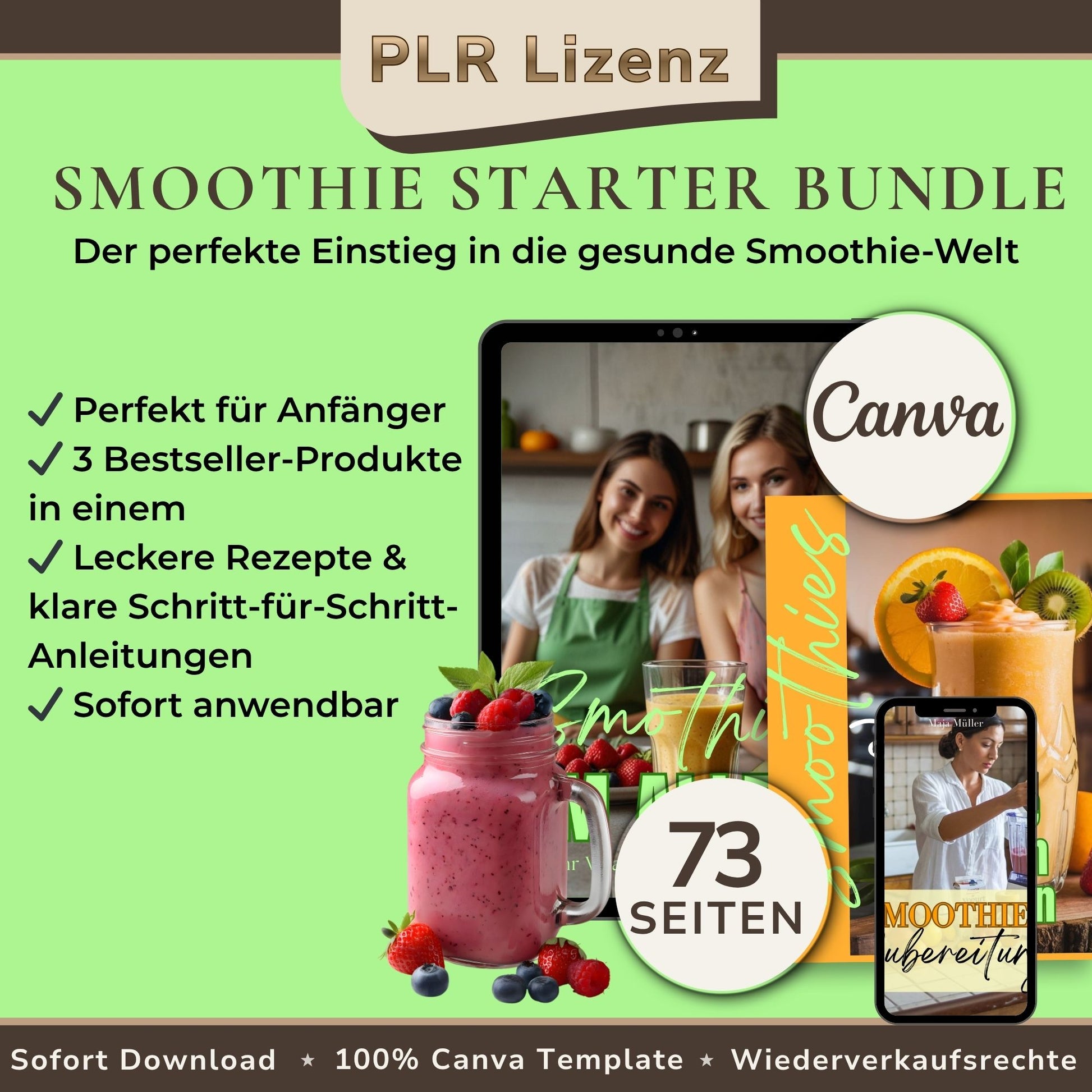 Smoothies im Alltag, Smoothie Rezepte